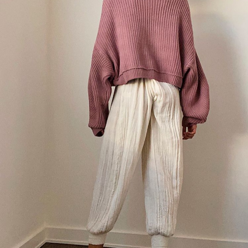 Free people Emmy mock neck sweater size small